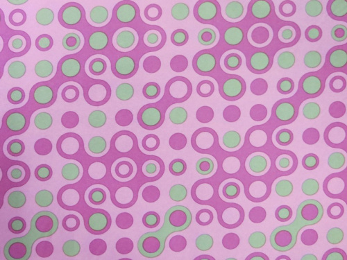  Ткань курточная детская  Дьюспо 240T WR PU цв.Spheres-8 сиреневый 142  ТриКатушки