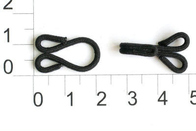  Крючок шубный 0300-4300 11# "МН" цв.черный (упаковка 100 штук)  ТриКатушки