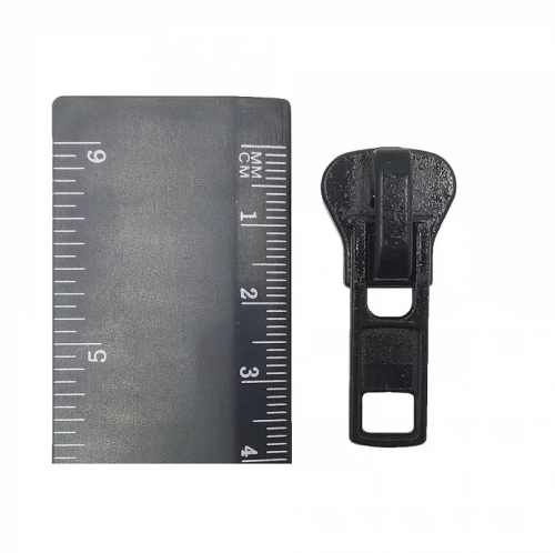  Бегунок для металла Т8, автомат, №322 чёрный, (уп.1000 шт.)  ТриКатушки