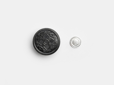  Джинсовая пуговица  20 мм (латунь) JD118 стабильная, цв. оксид/500 шт  ТриКатушки