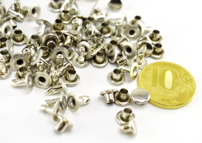  НЕРЖ. Хольнитены 7*7 никель (упак.50 шт.) "Proknopka"  ТриКатушки