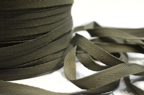  Лента киперная 10 мм. 100% п/э цв. 585/250 м Серый  ТриКатушки