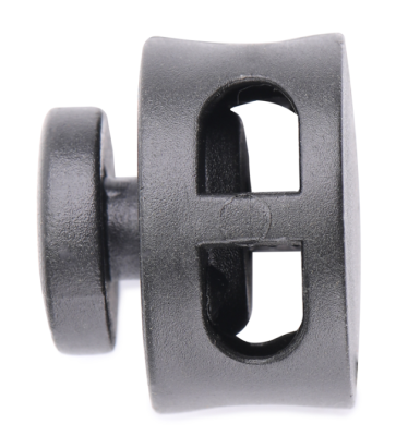 Фиксатор для шнура 2 отверстия 27001 сб