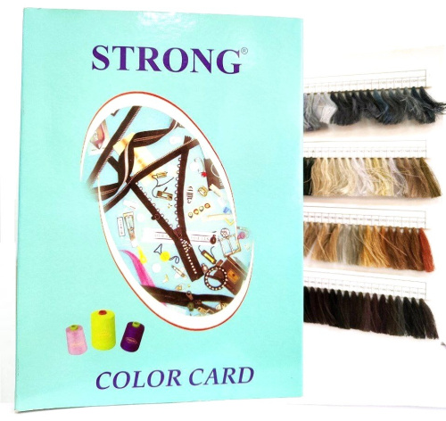  Карта цветов ниток STRONG  ТриКатушки