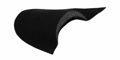  Подплечики втачные иглопробивные арт.И-8/86 черный (упаковка 175 пар)  ТриКатушки