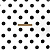Ткань Кашибо горох 4,2см белый/черный арт. 5053