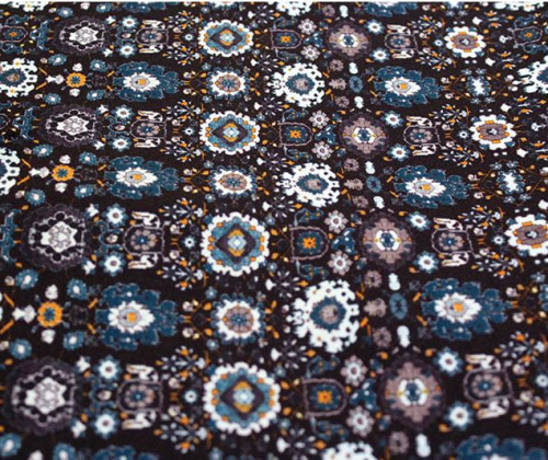  Ткань габардин принт арт.1010 цв.137  ТриКатушки