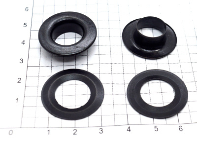  Люверсы №28 13мм сталь цв.Оксид (уп 50 шт) "Proknopka"  ТриКатушки