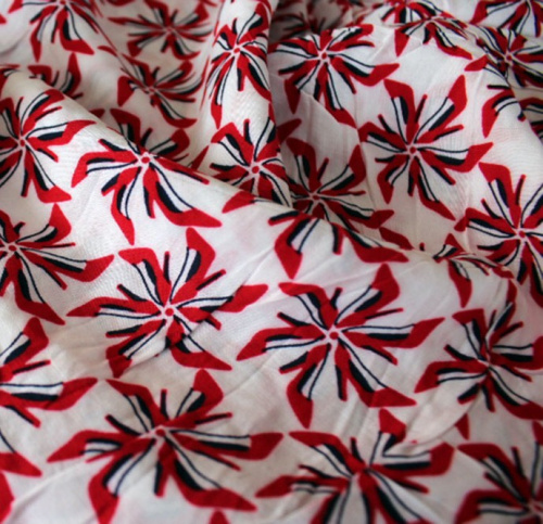  Ткань Вискоза принт арт.2019 цв.185  ТриКатушки