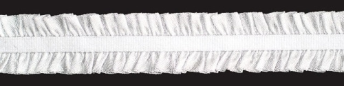  6376-17 белый резинка бельевая 17мм (намотка 144 ярда = 131,7 метра)  ТриКатушки