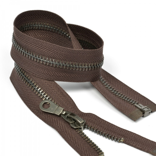  Молния Металл Т8 85 см №304 окс, (уп.50)  ТриКатушки