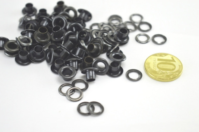  Люверсы №3 5мм НЕРЖ оксид (уп 50 шт) "Proknopka"  ТриКатушки