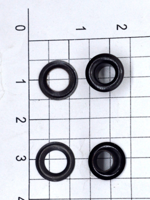  Люверсы №3 5мм сталь оксид (уп 100 шт) "Proknopka"  ТриКатушки