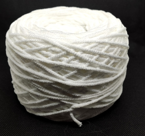  Резинка для масок Presmak 2,5мм белая (уп.100 метров)  ТриКатушки