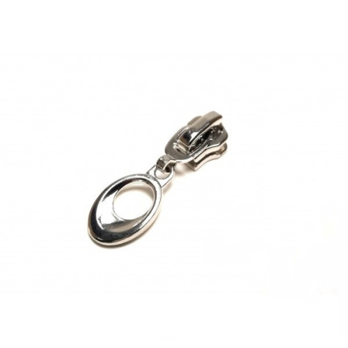  Бегунок для металла Т5 автомат декор N2 никель (уп.1000 шт.)  ТриКатушки