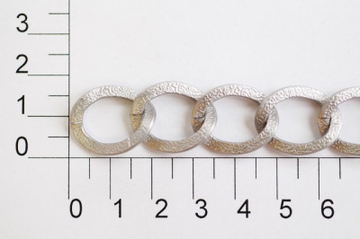  UX 012С цепь алюминий цв. ancient silver (упаковка 10 метров)  ТриКатушки