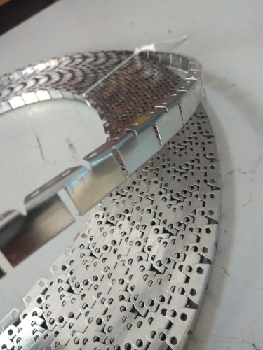  Лента потайного шва (крокодил) 10х9мм - на метраж  ТриКатушки