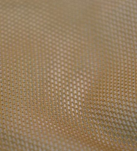  Сетка стрейч ш.150 ,пл.130,100%ПЭ арт.5000 цв.502 тем. Бежевый  ТриКатушки
