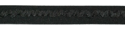  6272 черный резинка бельевая 16мм (намотка 144 ярда = 131,7 метра)  ТриКатушки
