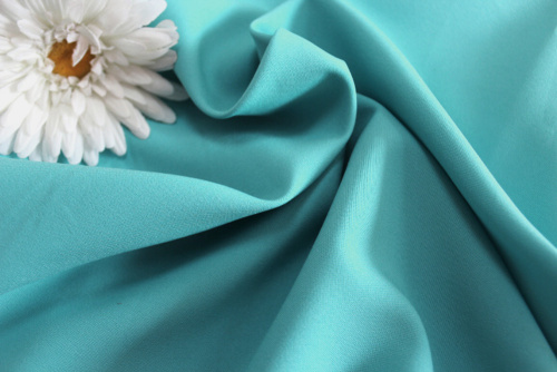  Ткань Габардин стрейч арт.1000 ,ш.150см., 270 гр/мп., №603 цв. св.бирюза  ТриКатушки