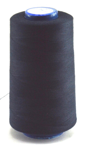  1257 Швейные нитки 40/2 (≈4500 ярд) цв. Темно-синий  ТриКатушки