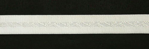  3115 белый Резинка для брителей 13мм (упаковка 50 метров)  ТриКатушки