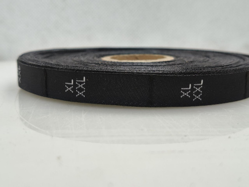  Размерник жаккард чёрный XL/ХХL (рул 1000шт)  ТриКатушки