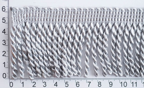  0390-0910 Бахрома 62мм (упаковка 25 метров) золото  ТриКатушки