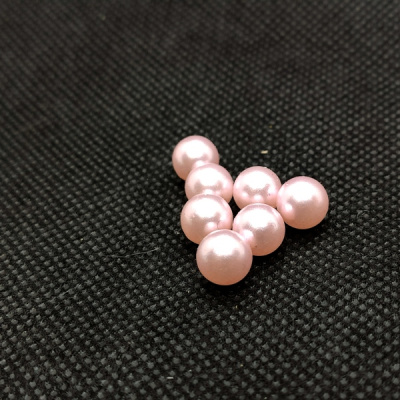  Жемчужина (Бусинка) 8 мм( уп.100шт) с Шипом цв. Розовый "Proknopka"  ТриКатушки