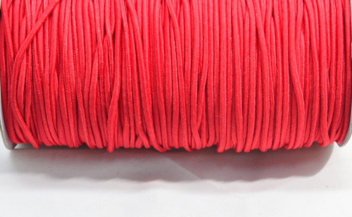  Резинка шляпная 2,5 мм №148 красный (уп. 5 ± 0,5 м)"ProKnopka"  ТриКатушки