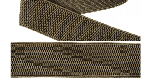  Резинка ПОМОЧНАЯ 40мм, хаки (рул.20м)  ТриКатушки