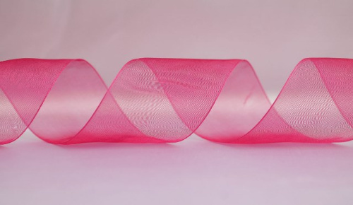  1020 Лента органза 12мм (намотка 50 ярдов = 45 метров)  ТриКатушки