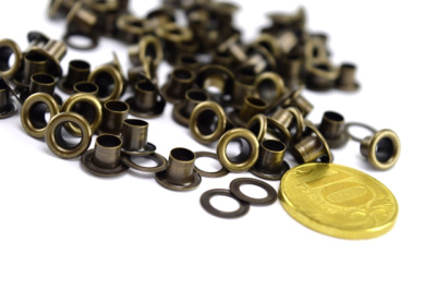  Люверсы №3 5мм сталь Антик (уп 5000шт) NEW STAR  ТриКатушки