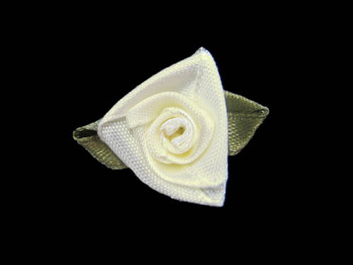  021 F пришивной элемент (упаковка 100 штук) молочный  ТриКатушки