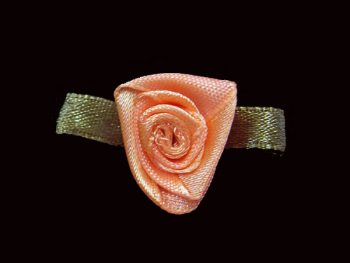  021 F пришивной элемент (упаковка 100 штук) морковный  ТриКатушки