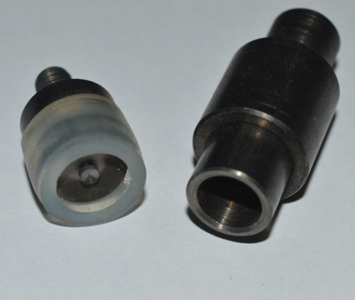  Насадка для джинсовых хольнитенов 9,5 мм с отверстием PROKNOPKA  ТриКатушки