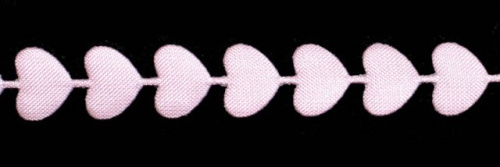  0385-6063 розовый Тесьма, ширина 09мм (намотка 25 ярдов = 22,86 метра)  ТриКатушки