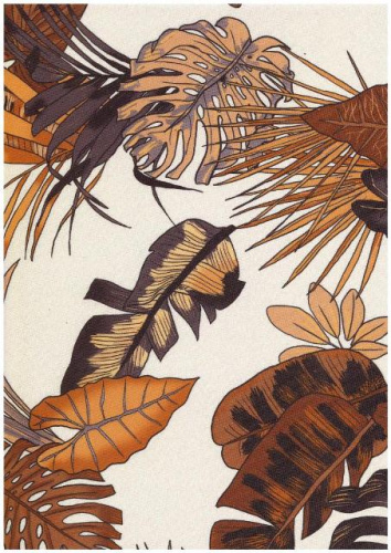  Ткань габардин принт арт.1010 цв.166  ТриКатушки