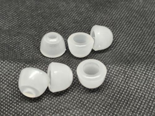  Наконечник для шнура (Колокольчик) арт.3098 цв.Прозрачный (уп.50/200шт)  ТриКатушки