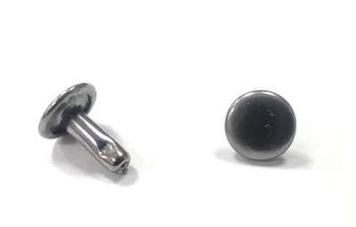  Хольнитен двухсторонний №0 (6мм),(Нержавеющие ) Черный Никель (уп.50 шт) Proknopka  ТриКатушки