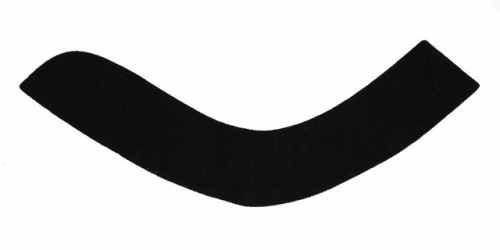  Подокатники арт.ПП-1119/80 черный (упаковка 200 пар)  ТриКатушки