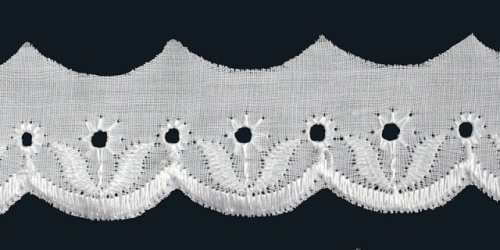  1067 цв.белый Шитье 1" 25мм (упаковка 15 ярдов = 13,7 метра)  ТриКатушки