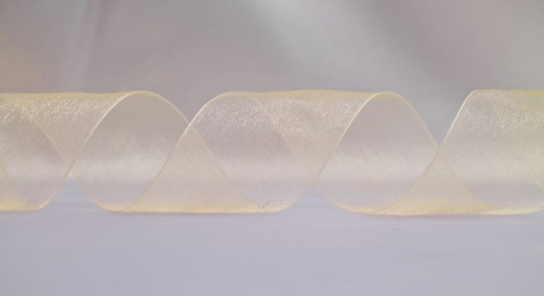  1002 Лента органза 50мм (намотка 50 ярдов = 45 метров)  ТриКатушки