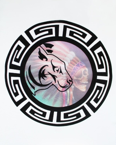  Термотрансфер аппликация многослойная арт.№09, 26см*26см  ТриКатушки