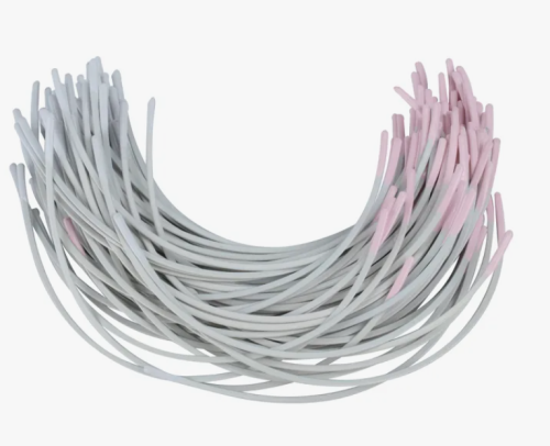  Косточки корсетные металл крашенный полукруг #38, 13,2х22мм ПОПАРНО  ТриКатушки