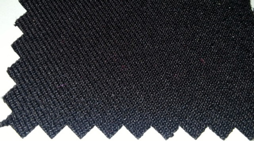  Ткань 1006 Костюмная меланж, №999 черный  ТриКатушки