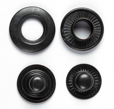  Кнопка Клямерная NewStar 17 мм (Латунь) цв. Оксид  (уп. 1000 шт)  ТриКатушки