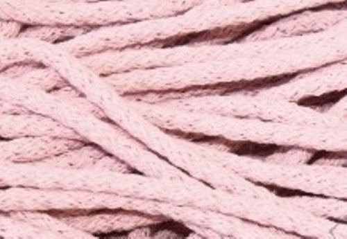  Шнур хлопчатобумажный круглый 5 мм(уп.100 м.) цв. №2194 Св.розовый  ТриКатушки