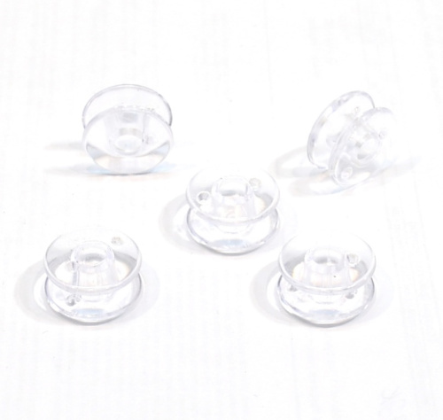  Шпулька для швейной машины цв. Прозрачный (уп. 5 шт) ProKnopka  ТриКатушки