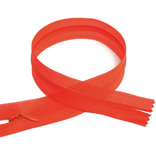  Молния потайная Т3 20 см №161 красный ( уп.50 шт.)  ТриКатушки